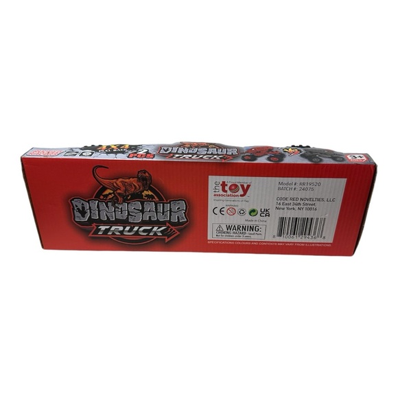 Dinosaur Monster Truck Toy Cars - Dino 4 Wheel Cars for Toddlers - Picture 9 of 11